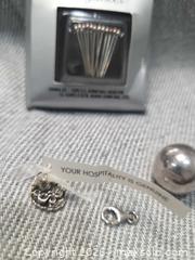 MaxSold Auction: Sterling Silver (.925) Lot: Mexican Harmony Ball, Vintage Tea Set Charm & Jewelry Findings - San Jose (California, USA) SELLER MANAGED Downsizing Online Auction - North 24th Street