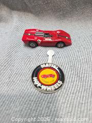 MaxSold Auction: Vintage 1970 Hot Wheels Redline Ferrari 312P w/ Original Metal Button - San Jose (California, USA) SELLER MANAGED Downsizing Online Auction - North 24th Street