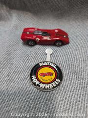 MaxSold Auction: Vintage 1970 Hot Wheels Redline Ferrari 312P w/ Original Metal Button - San Jose (California, USA) SELLER MANAGED Downsizing Online Auction - North 24th Street