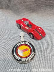 MaxSold Auction: Vintage 1970 Hot Wheels Redline Ferrari 312P w/ Original Metal Button - San Jose (California, USA) SELLER MANAGED Downsizing Online Auction - North 24th Street