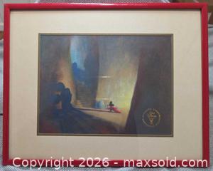 MaxSold Auction: Vintage 1991 Disney Fantasia Commemorative Lithograph - Framed - San Jose (California, USA) SELLER MANAGED Downsizing Online Auction - North 24th Street