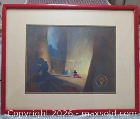 MaxSold Auction: Vintage 1991 Disney Fantasia Commemorative Lithograph - Framed - San Jose (California, USA) SELLER MANAGED Downsizing Online Auction - North 24th Street