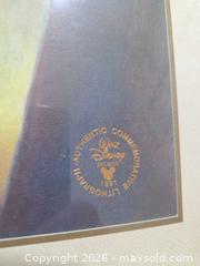 MaxSold Auction: Vintage 1991 Disney Fantasia Commemorative Lithograph - Framed - San Jose (California, USA) SELLER MANAGED Downsizing Online Auction - North 24th Street