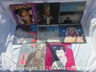 MaxSold Auction: Vinyl LP Records (8) - San Jose (California, USA) SELLER MANAGED Downsizing Online Auction - North 24th Street