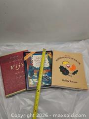 MaxSold Auction: 3 cookbooks - Victoria (British Columbia, Canada) SELLER MANAGED Reseller Online Auction - Island Highway