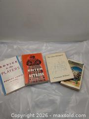 MaxSold Auction: 4 vintage books  - Victoria (British Columbia, Canada) SELLER MANAGED Reseller Online Auction - Island Highway