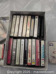 MaxSold Auction: Box of cassettes - Victoria (British Columbia, Canada) SELLER MANAGED Reseller Online Auction - Island Highway