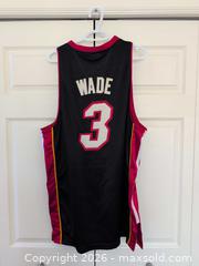 MaxSold Auction: Dwayne Wade Miami heat jersey - Victoria (British Columbia, Canada) SELLER MANAGED Reseller Online Auction - Island Highway