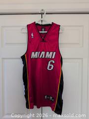 MaxSold Auction: LeBron James jersey Miami heat - Victoria (British Columbia, Canada) SELLER MANAGED Reseller Online Auction - Island Highway