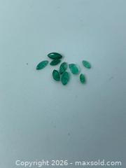 MaxSold Auction: GENUINE!! (1.13ctw) MIX  MARQUESS EMERALDS - Toronto (Ontario, Canada) PARTNER MANAGED Downsizing Online Auction - Queen Street East