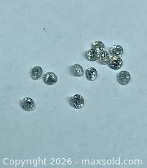 MaxSold Auction: NATURAL!! (0.66CTW) 20 WHITE!!! Small Round brilliant cut Diamonds     - Toronto (Ontario, Canada) PARTNER MANAGED Downsizing Online Auction - Queen Street East