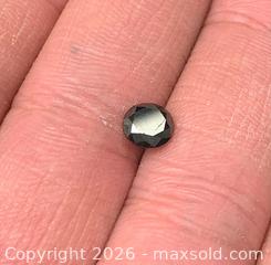 MaxSold Auction: NATURAL! (1.33ct) SI-VS  WITH HIGHER COLOR QUALIY!!   REAL ROUND BLACK DIAMOND - Toronto (Ontario, Canada) PARTNER MANAGED Downsizing Online Auction - Queen Street East