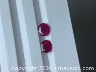 MaxSold Auction: Natural! (1.70ct) Beautiful bright pigeon, sparkling  blood rubies matching set  - Toronto (Ontario, Canada) PARTNER MANAGED Downsizing Online Auction - Queen Street East