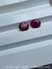 MaxSold Auction: Natural! (1.70ct) Beautiful bright pigeon, sparkling  blood rubies matching set  - Toronto (Ontario, Canada) PARTNER MANAGED Downsizing Online Auction - Queen Street East