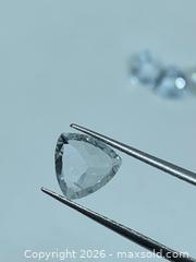 MaxSold Auction: NATURAL! FLAWLESS TRILLION Aquamarine 1.38ct Gemstone - Toronto (Ontario, Canada) PARTNER MANAGED Downsizing Online Auction - Queen Street East