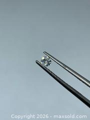 MaxSold Auction: TOP COLOR!! Natural white round diamond!  ROSE CUT!!!   0.15CT - Toronto (Ontario, Canada) PARTNER MANAGED Downsizing Online Auction - Queen Street East