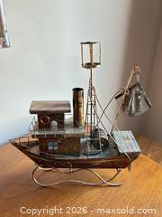 MaxSold Auction: Antique Brass/Bronze/ or Copper Patina Metal Sculpture Lot - music box - Acme (Alberta, Canada) SELLER MANAGED Moving Online Auction - Township Road 292