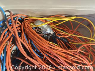 MaxSold Auction: Assorted Extension Cords and Work/Trouble Lights (Several) - Acme (Alberta, Canada) SELLER MANAGED Moving Online Auction - Township Road 292