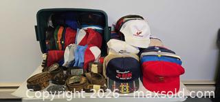 MaxSold Auction: Assorted Trucker Hats, Snapbacks & Belt Buckles (6–15) - Acme (Alberta, Canada) SELLER MANAGED Moving Online Auction - Township Road 292