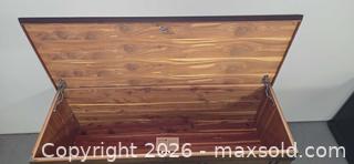 MaxSold Auction: Haddon Hall Red Cedar Hope Chest, Vintage / Mid Century - Acme (Alberta, Canada) SELLER MANAGED Moving Online Auction - Township Road 292