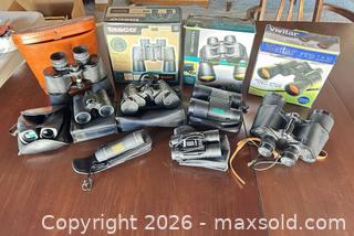 MaxSold Auction: Lot of 10+ Spotting Scopes & Monoculars, Mixed Brands - Acme (Alberta, Canada) SELLER MANAGED Moving Online Auction - Township Road 292