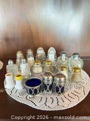 MaxSold Auction: Lot of 13+ Vintage Salt & Pepper Shakers – Mixed Materials - Acme (Alberta, Canada) SELLER MANAGED Moving Online Auction - Township Road 292