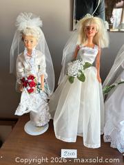 MaxSold Auction: Lot of 9 Barbie Bridal Dolls 11–12in White by Mattel - Acme (Alberta, Canada) SELLER MANAGED Moving Online Auction - Township Road 292