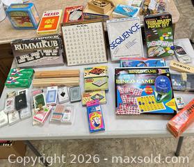MaxSold Auction: Lot of Mixed Board, Card & Party Games (16+ Items) - Acme (Alberta, Canada) SELLER MANAGED Moving Online Auction - Township Road 292