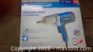 MaxSold Auction: Mastercraft Cordless Drill, Impact Wrench, Batteries & Charger - Acme (Alberta, Canada) SELLER MANAGED Moving Online Auction - Township Road 292