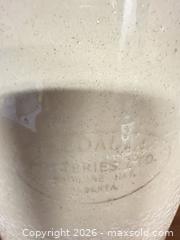 MaxSold Auction: Medalta Stoneware Butter Churn, Small Lidded Crock & Wooden Firkin - Acme (Alberta, Canada) SELLER MANAGED Moving Online Auction - Township Road 292