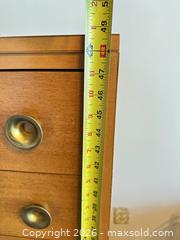 MaxSold Auction: Mid-Century Modern 5-Drawer Dresser, Light Brown Honey - Acme (Alberta, Canada) SELLER MANAGED Moving Online Auction - Township Road 292