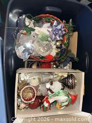 MaxSold Auction: Mixed Christmas Holiday Decorations Assortment, 50+ Pieces - Acme (Alberta, Canada) SELLER MANAGED Moving Online Auction - Township Road 292