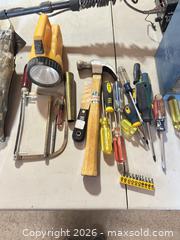 MaxSold Auction: Mixed Hand Tools & Hardware Organizers Lot (10–30 Items) - Acme (Alberta, Canada) SELLER MANAGED Moving Online Auction - Township Road 292