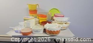 MaxSold Auction: Mixed Lot of 16+ Glass & Plastic Bowls, Containers & Lids - Acme (Alberta, Canada) SELLER MANAGED Moving Online Auction - Township Road 292
