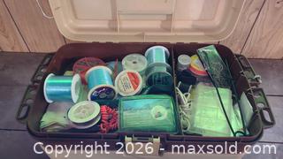 MaxSold Auction: Plano Plastic Tackle Box, Beige/Brown - Acme (Alberta, Canada) SELLER MANAGED Moving Online Auction - Township Road 292