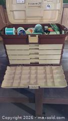 MaxSold Auction: Plano Plastic Tackle Box, Beige/Brown - Acme (Alberta, Canada) SELLER MANAGED Moving Online Auction - Township Road 292