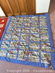 MaxSold Auction: Set of 3 Patchwork Quilts (Twin & Full/Double) Cotton - Acme (Alberta, Canada) SELLER MANAGED Moving Online Auction - Township Road 292