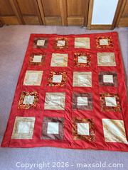 MaxSold Auction: Set of 3 Patchwork Quilts (Twin & Full/Double) Cotton - Acme (Alberta, Canada) SELLER MANAGED Moving Online Auction - Township Road 292