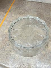MaxSold Auction: Set of 5 Decorative Glass & Crystal Bowls with Metal Stand - Acme (Alberta, Canada) SELLER MANAGED Moving Online Auction - Township Road 292