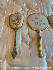MaxSold Auction: Vintage 1950s-1960s Hand Mirrors and Vanity Brush Set - Acme (Alberta, Canada) SELLER MANAGED Moving Online Auction - Township Road 292