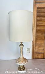 MaxSold Auction: Vintage Mid-Century Extra Large Marble-Base Table Lamp - Acme (Alberta, Canada) SELLER MANAGED Moving Online Auction - Township Road 292