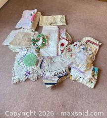 MaxSold Auction: Vintage mid-century mixed doilies lot, 31-50 pieces - Acme (Alberta, Canada) SELLER MANAGED Moving Online Auction - Township Road 292