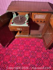MaxSold Auction: Westinghouse Vintage Walnut Stereo Console with Turntable - Acme (Alberta, Canada) SELLER MANAGED Moving Online Auction - Township Road 292
