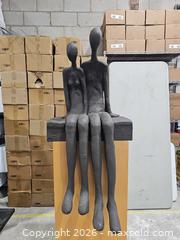 MaxSold Auction: Large Modern/Contemporary Dark Plaster/Cement Sculpture - Toronto (Ontario, Canada) PARTNER MANAGED Reseller Online Auction - Coldwater Road