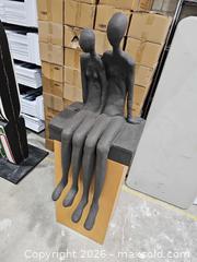 MaxSold Auction: Large Modern/Contemporary Dark Plaster/Cement Sculpture - Toronto (Ontario, Canada) PARTNER MANAGED Reseller Online Auction - Coldwater Road