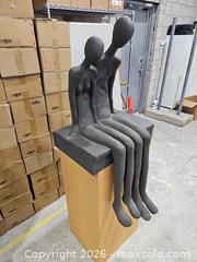 MaxSold Auction: Large Modern/Contemporary Dark Plaster/Cement Sculpture - Toronto (Ontario, Canada) PARTNER MANAGED Reseller Online Auction - Coldwater Road