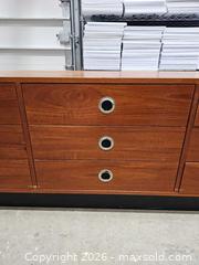 MaxSold Auction: Mid-Century Modern Teak Finish Dresser, 9 Drawers - Toronto (Ontario, Canada) PARTNER MANAGED Reseller Online Auction - Coldwater Road