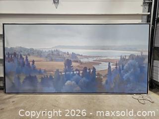 MaxSold Auction: Original Gerald Sevier Oil Landscape on Canvas - Toronto (Ontario, Canada) PARTNER MANAGED Reseller Online Auction - Coldwater Road