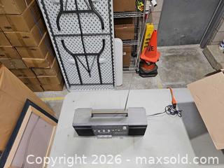 MaxSold Auction: Prosonic PQR-7650 Portable Boombox - Toronto (Ontario, Canada) PARTNER MANAGED Reseller Online Auction - Coldwater Road