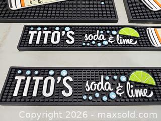 MaxSold Auction: Set of 4 Tito's Rubber Bar Mats - Toronto (Ontario, Canada) PARTNER MANAGED Reseller Online Auction - Coldwater Road